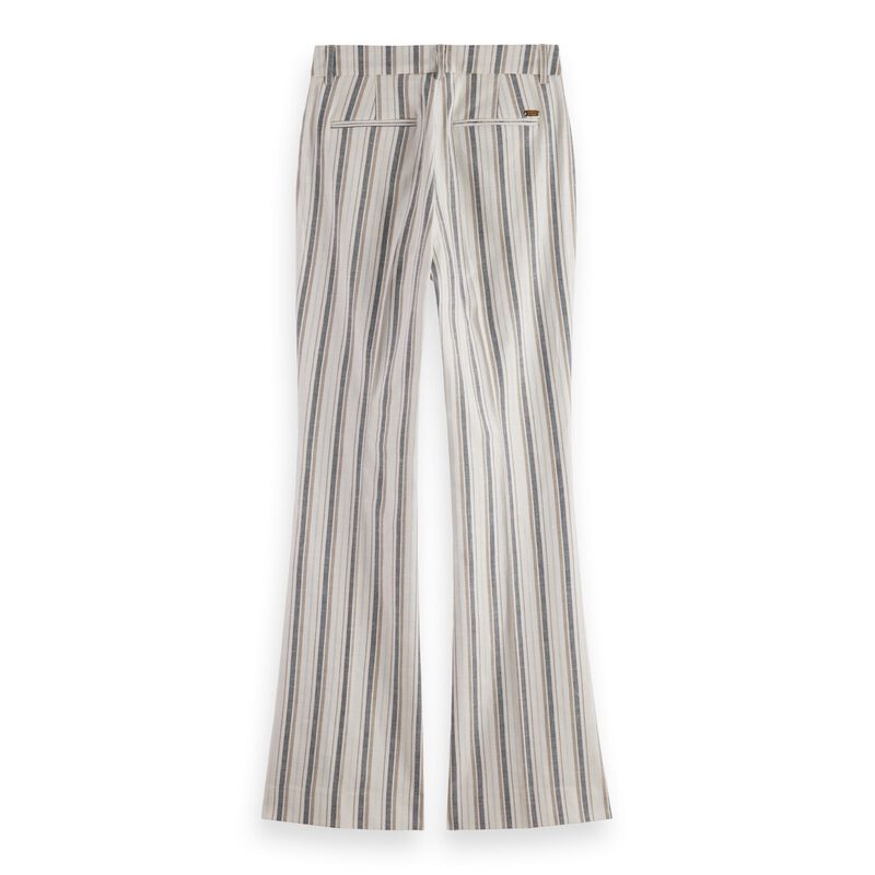 Scotch & Soda Violet Lurex Linen Blend Pant image number 1
